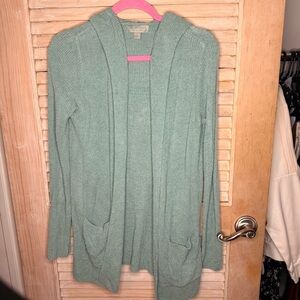 017 Teal Barefoot Dreams CozyChic Ultra Lite Cardigan- Size S